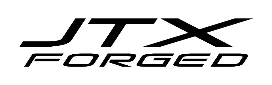JTX Forged wheels logo for Competition Wheels of San Antonio Texas